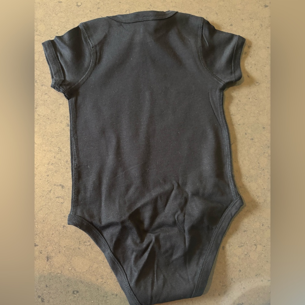 Rabbit Skins Black Gotcha Day Baby Onesie - Picture 6 of 6